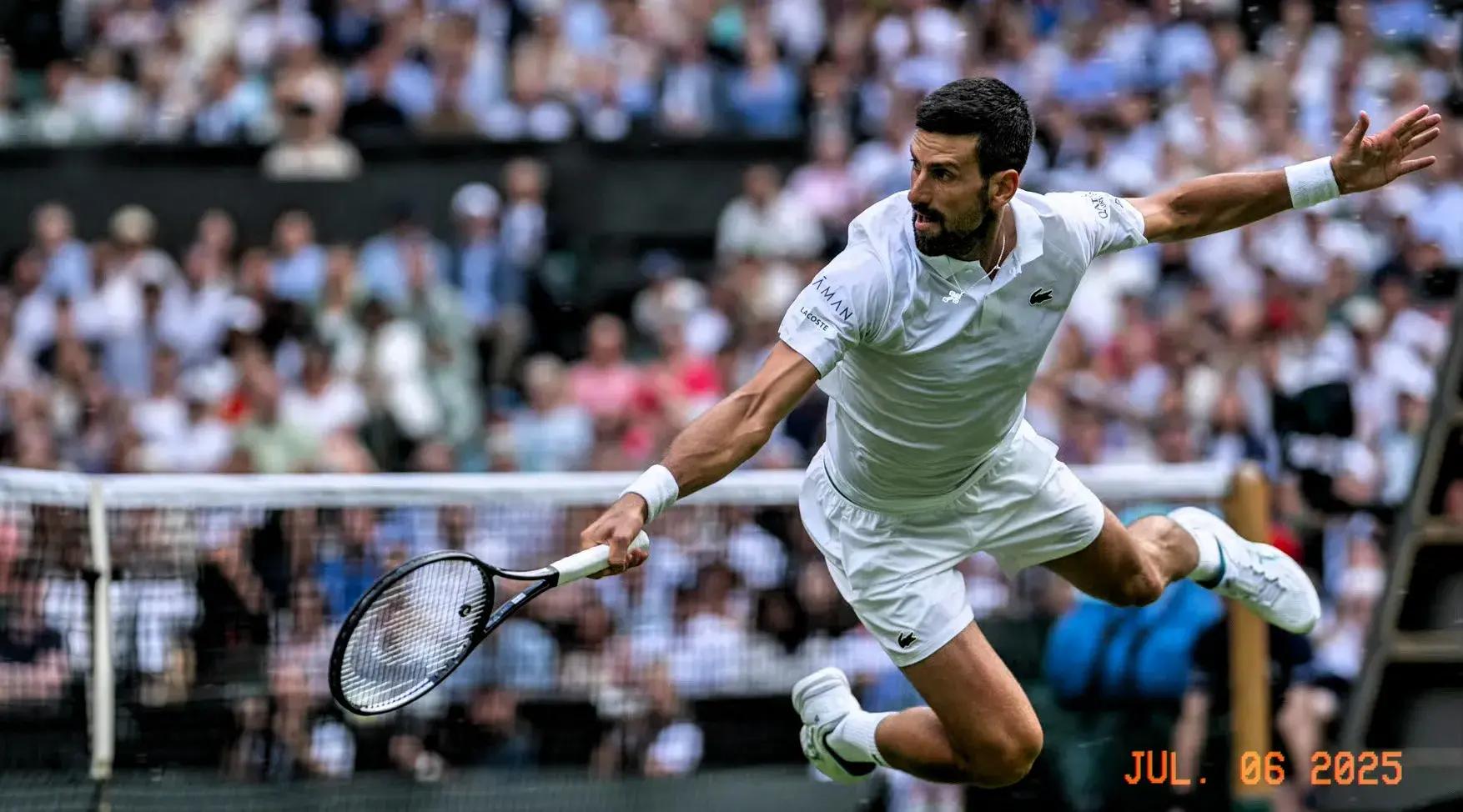 温网横扫联合杯，德约科维奇高光表现的简单介绍